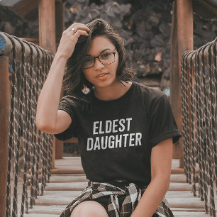 Älteste Tochter Trendleben einer Tochter lustig T-Shirt