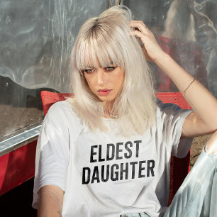 Älteste Tochter Trendleben einer Tochter lustig T-Shirt