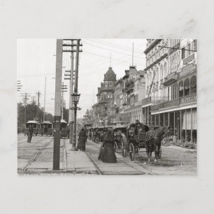 Altfranzösische Viertel Street Postkarte