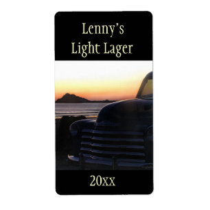 Altgepresstes Lagerlabel