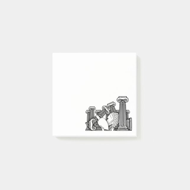 Altgriechenland Post-it Klebezettel (Vorderseite)