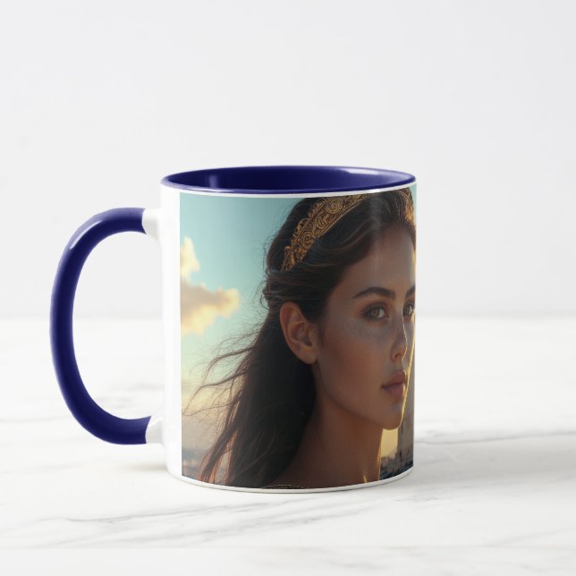 ALTGRIECHISCHE GÖTTIN TASSE (Links)