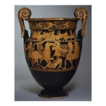 Altgriechische Terrakotta-Voluten-Krater ca. 450 v