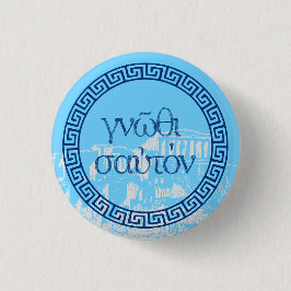 Altgriechische-Zitate: "Kennen Sie thyself" Button
