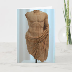Altgriechischer Marmor Torso Karte