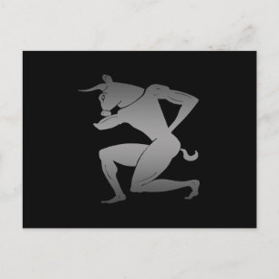 Altgriechischer Minotaur Postkarte
