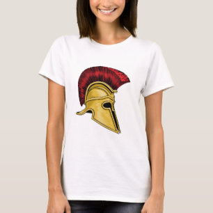 Altgriechischer Spartan Gladiator Warrior Helmet T-Shirt