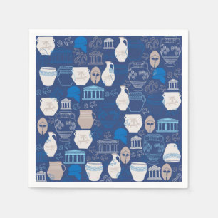 Altgriechisches Papier Napkins Serviette