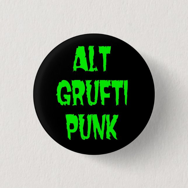 Altgruftipunk Button (Vorderseite)