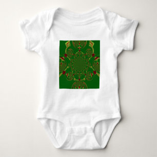 Altgrün Baby Strampler