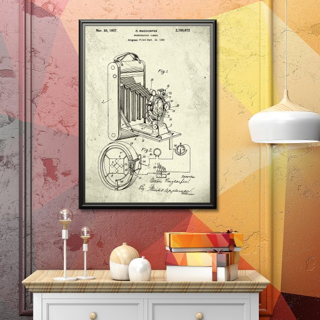 Altgrün | Fotografisches Patent Poster (Von Creator hochgeladen)