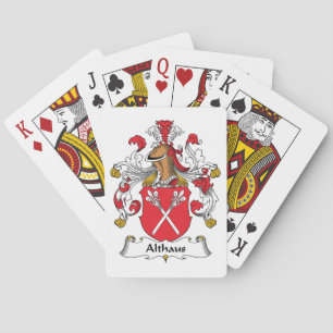 Althaus Familienwappen Spielkarten