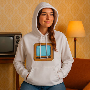 Althergebrachte Fernsehen Hoodie