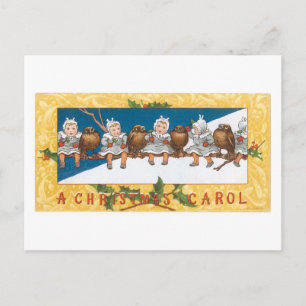Althergebrachte Weihnachten, Babys Feiertagspostkarte