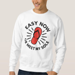 Althergebrachter Warn-Humor Sweatshirt