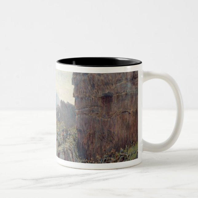 Althing in der Sitzung Zweifarbige Tasse (Rechts)