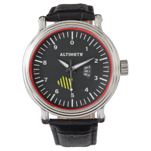 Altimeter Pilot Aviation Geek Armbanduhr