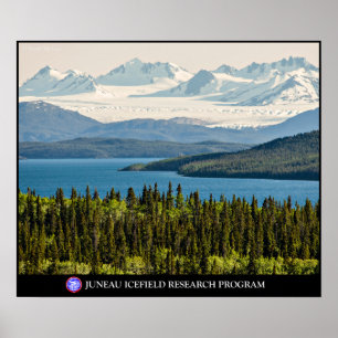 Altin Lake und Juneau Icefield Poster