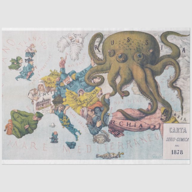 Altkartographiepapier Seidenpapier (Vorderseite)
