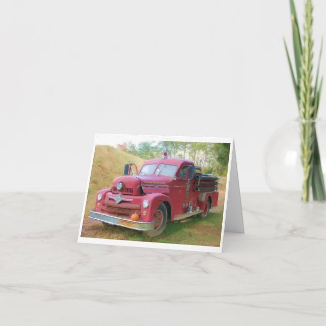 Altlastwagen Karte (Vorderseite)