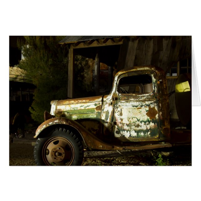 Altlastwagen - leicht gestrichen (Vorderseite (Horizontal))