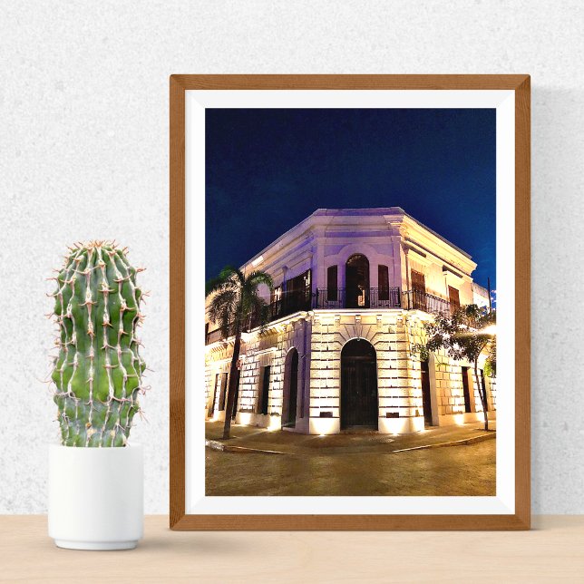 Altmexikanische Kolonialarchitektur Poster (Von Creator hochgeladen)