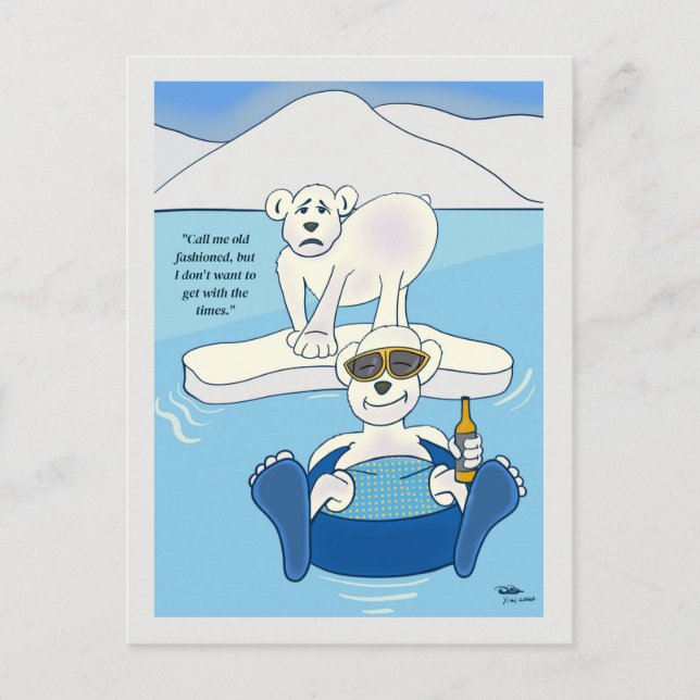 altmodisch postkarte (Vorderseite)