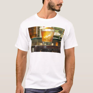 Altmodische Cocktail-Reihe T-Shirt