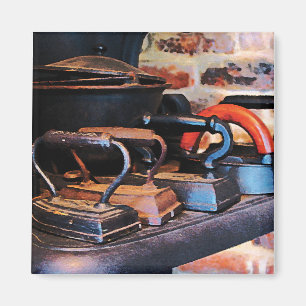 Altmodische Ironen Magnet