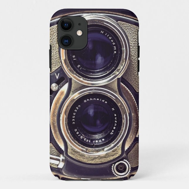 Altmodische Kamera Case-Mate iPhone Hülle (Rückseite)