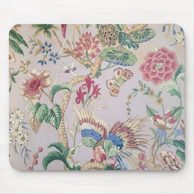 altmodische Tapete Mousepad (Vorne)