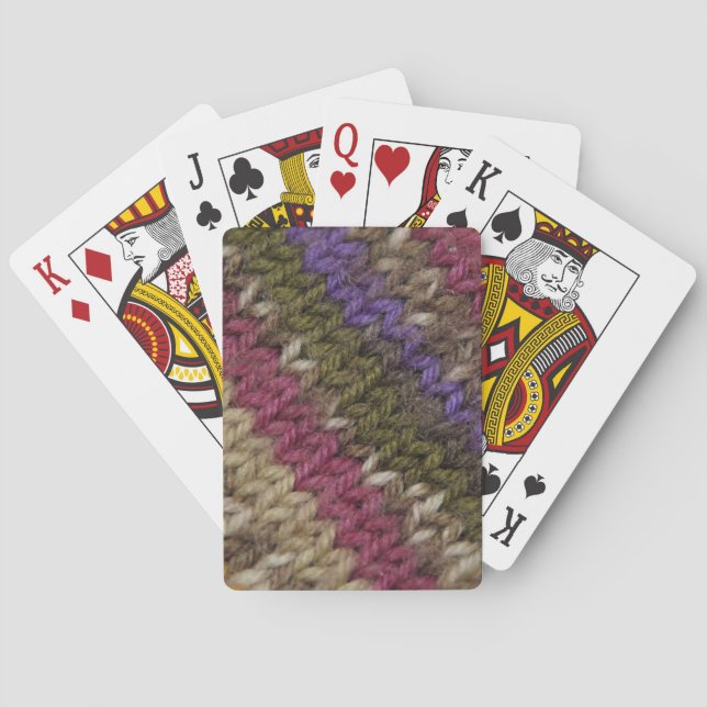 Altmodischer Knetkrüger Spielkarten (Rückseite)