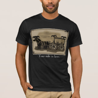 altmodischer Leichenwagen T-Shirt