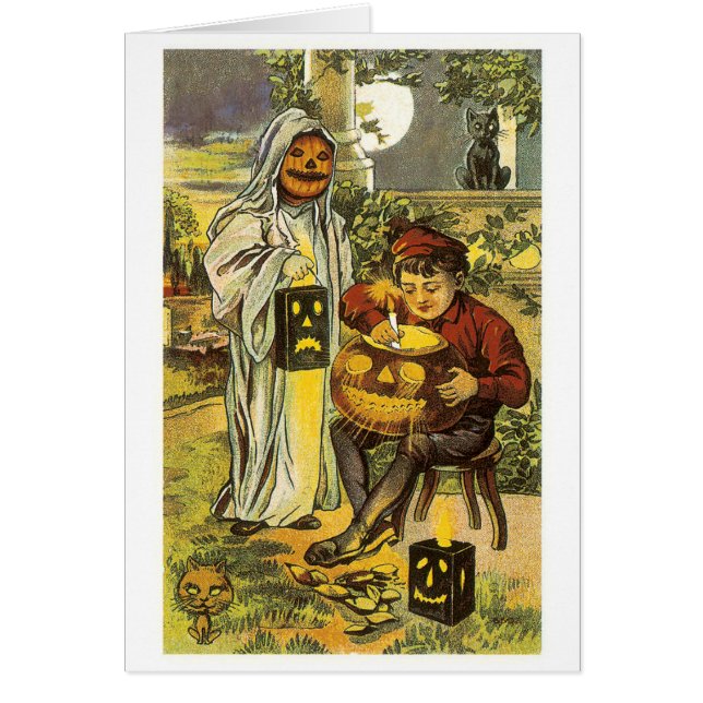 Altmodisches Halloween, Jack-o'-Laterne (Vorne)