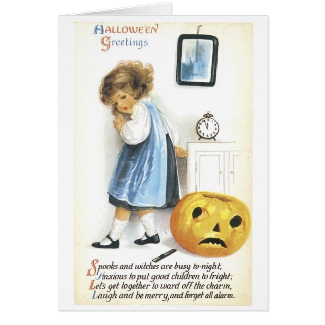 Altmodisches Halloween, Mädchen (Vorne)