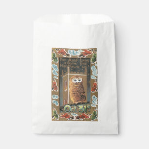 Altmodisches Halloween, Owl Geschenktütchen