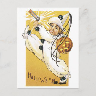 Altmodisches Halloween Postkarte