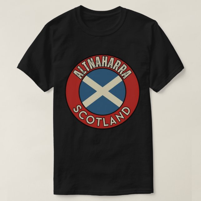 Altnaharra, Schottland T-Shirt (Design vorne)