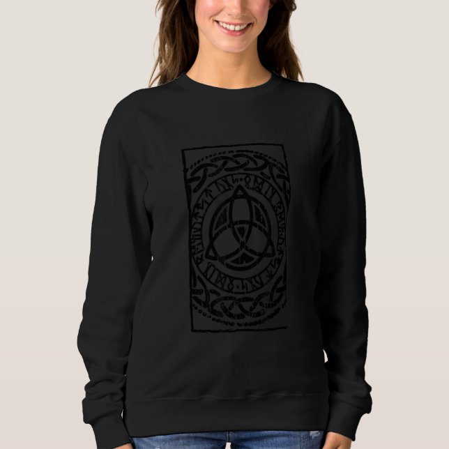Altnordisches Symbol Runen Wikinger Sweatshirt (Vorderseite)