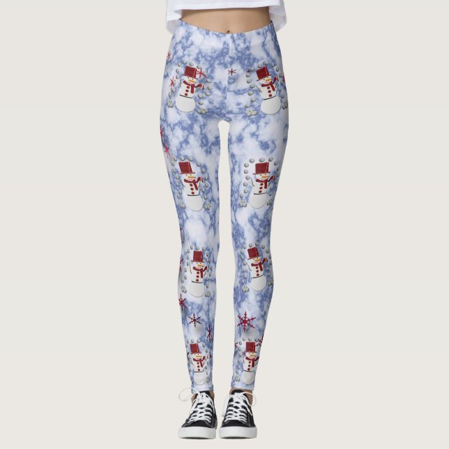 Alto Cheerful Snowman Leggings (Vorderseite)
