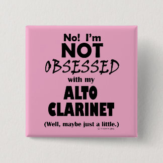 Alto Clarinet besessen Button