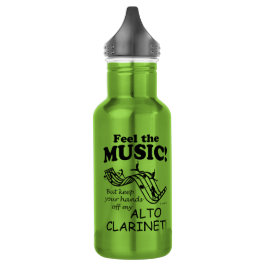 Alto Clarinet Feel Die Musik Edelstahlflasche