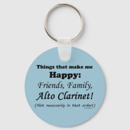 Alto Clarinet macht mich glücklich Schlüsselanhänger