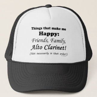 Alto Clarinet macht mich glücklich Truckerkappe