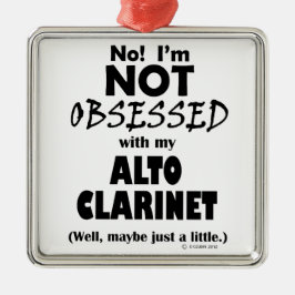 Alto Clarinet.png Ornament Aus Metall
