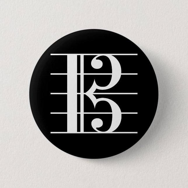 Alto Clef Button (Vorderseite)