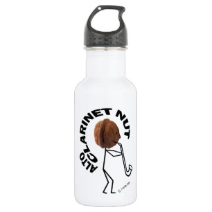 Alto Klarinette Nut! Edelstahlflasche