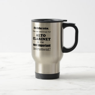 Alto Klarinette wichtigstes Instrument Reisebecher