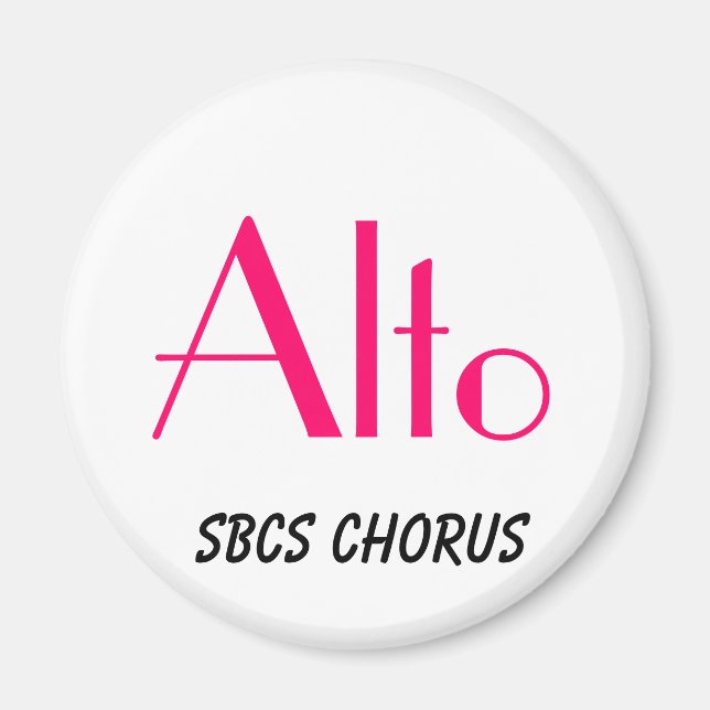 Alto Magnet (Vorne)
