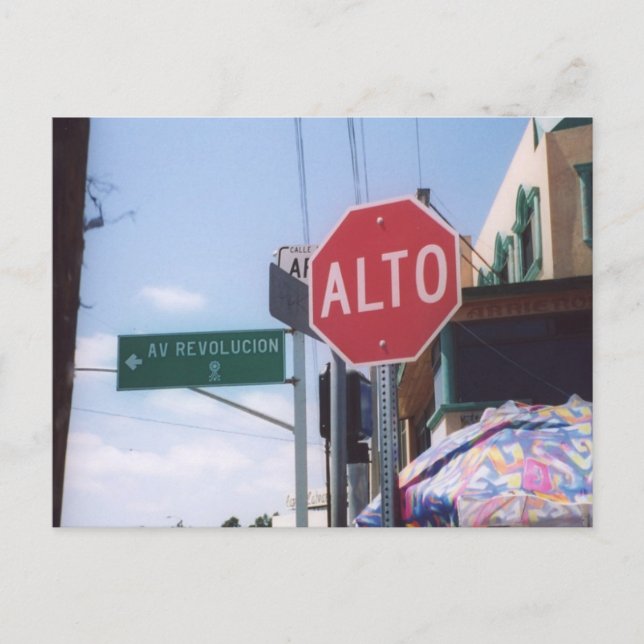 Alto Postkarte (Vorderseite)